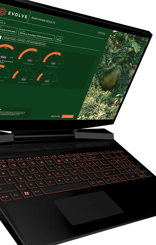 Evolve UI Screenshot